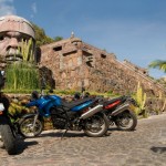 Bikes parked in Monte Coxala