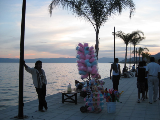 Cotton Candy Man at Sunset on the Maleon
