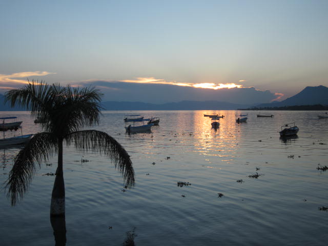 Lake Chapala at Sunset
