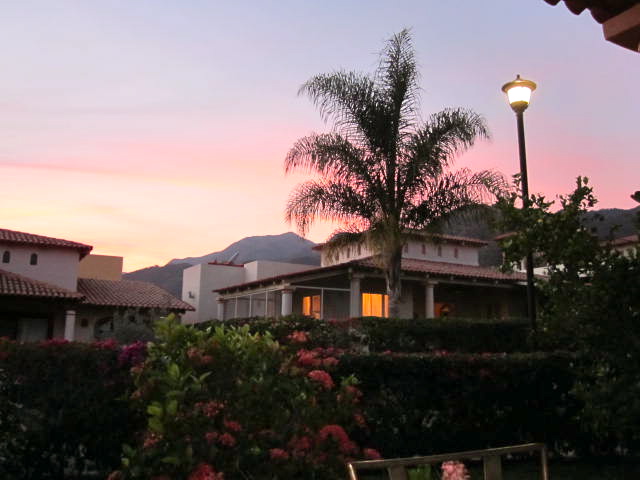 Sunset in El Parque