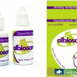 Albiosan for disinfecting fruits in water