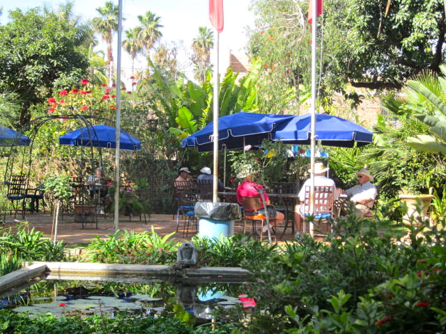 Lake Chapala Society Tables in Sunshine