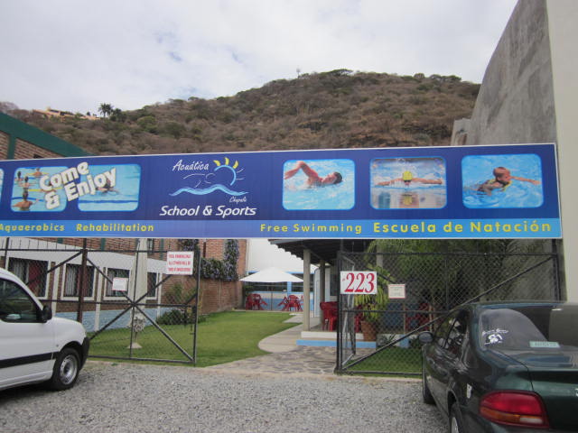 Entrance to the Pool