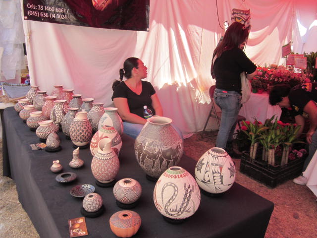 White Pottery Booth