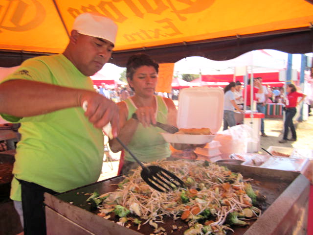 Chinese Food Booth