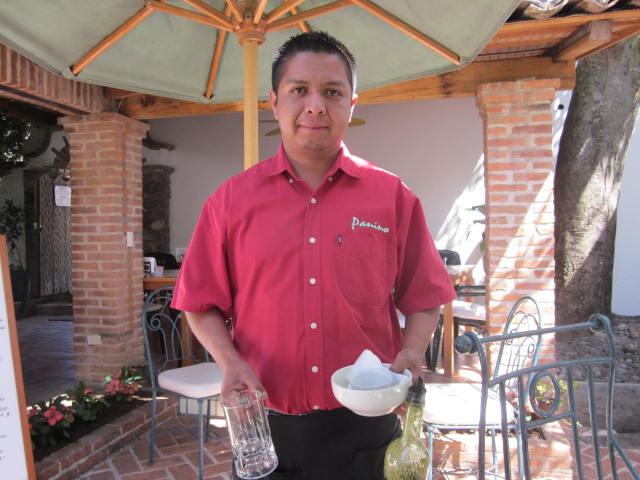 Waiter, Pedro Chavez Paninos Ajijic