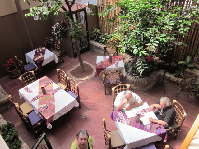 Patio as Seen from Above
