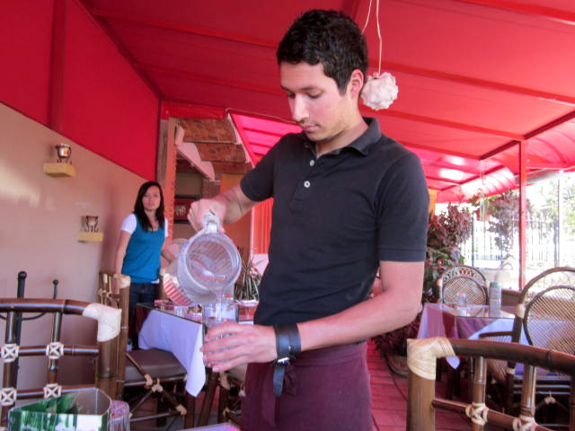 Allan Mosqueda, waiter at Simply Thai