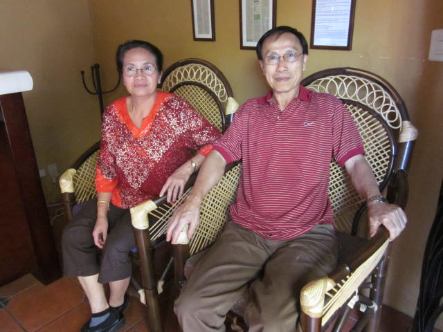 Thongchanh Oudomlith on the Left and Bounlack Phonsavath on the right