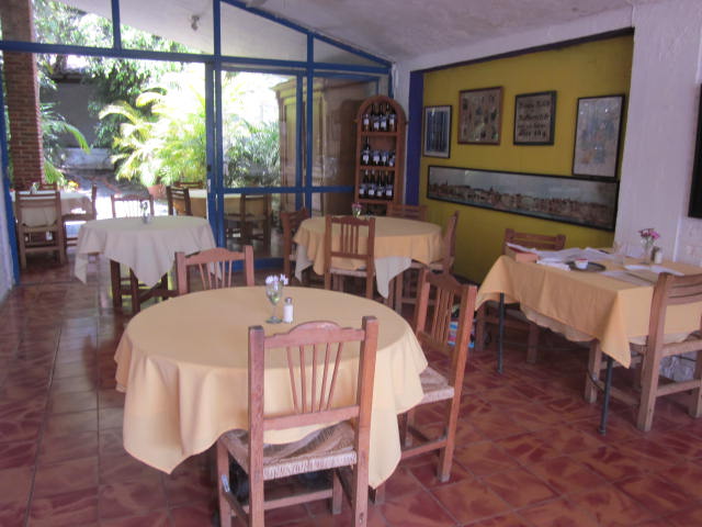 Tables Inside Johanna's Restaurant