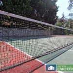 Two tennis courts at the Golf course