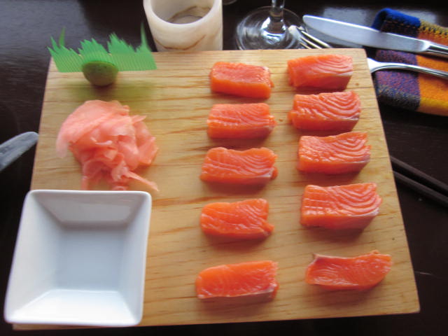 Salmon Sashimi
