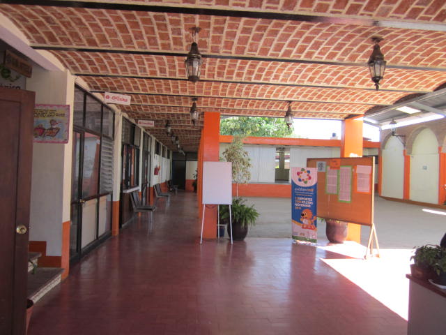 Courtyard at the DIF Office