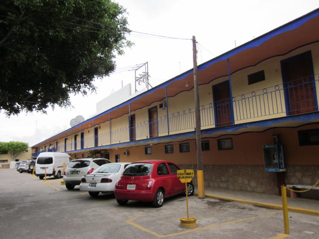 Entrance to the Hotel and the Spa
