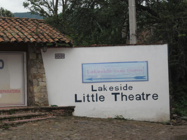 Lakeside Little Theatre Sign
