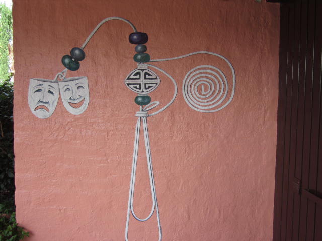 A Wall Drawing at the Theatre