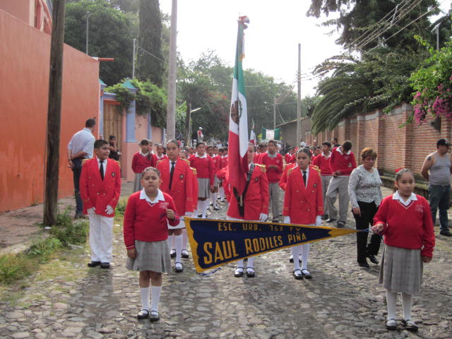 Children Marching in the Parade