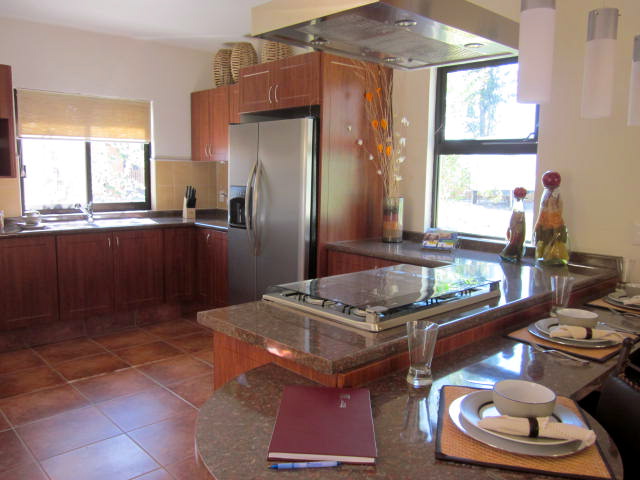 Kitchen in the Model Home