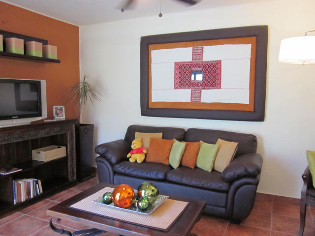 Livingroom in the Model Home