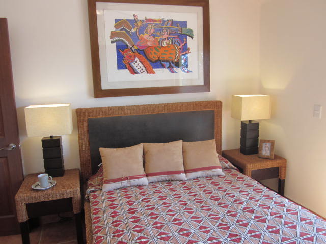 Bedroom in the Model Home