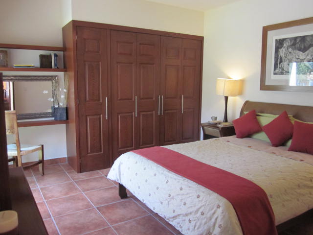 Bedroom in the Model Home