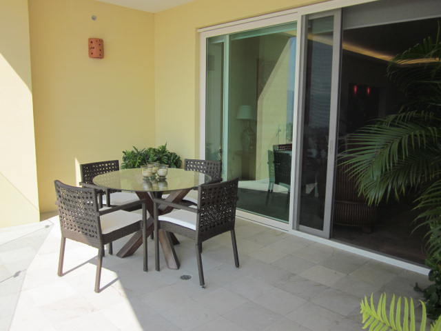 Patio in Finished Condo