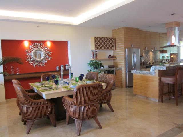 Dining Area in Finished Condo