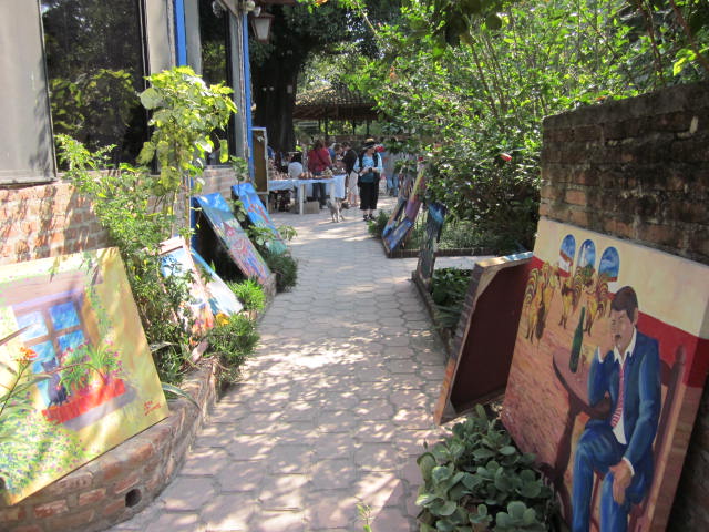 Entrance to the Art and Craft Fair