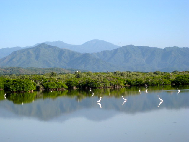 Lagoon at Entrance to San Blas