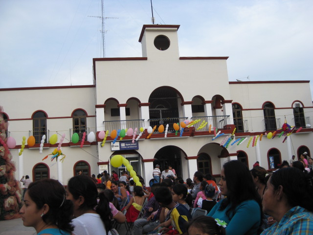 Festival in the Plaza Next to the Municipal Building