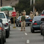 Military Check Point mexico