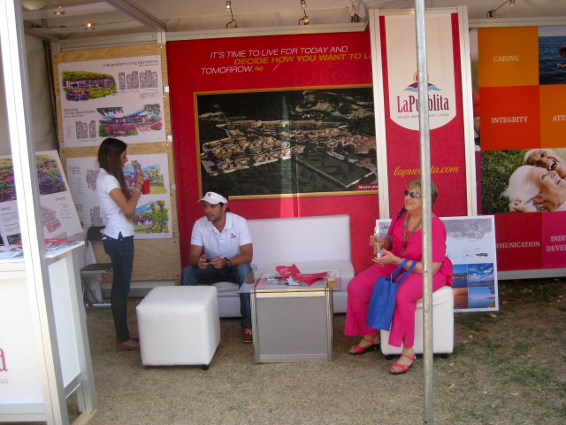 Booth for LaPueblita Retirement Homes