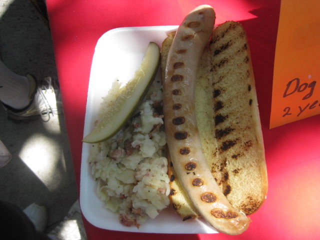 Bratwurst and Potato Salad