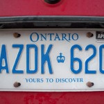 Ontario License Plate Ajijic