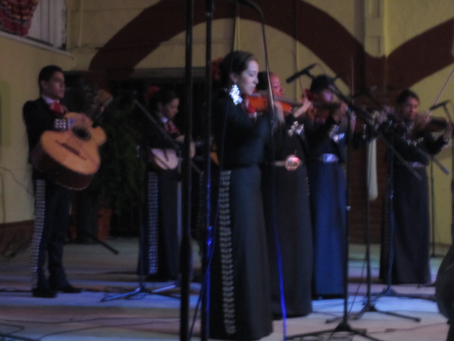Mariachi Group onstage