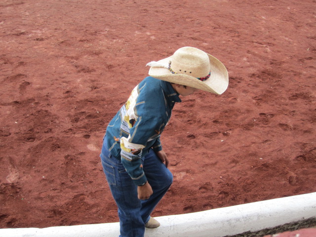 Same Cowboy, starting to Balance on the Fence