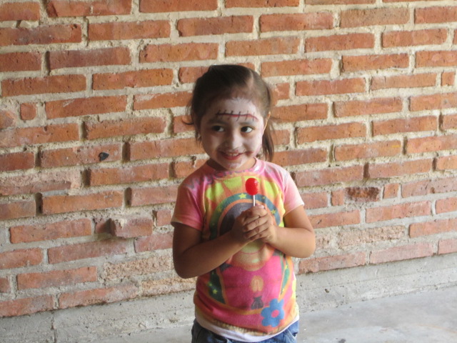 Little girl zombie