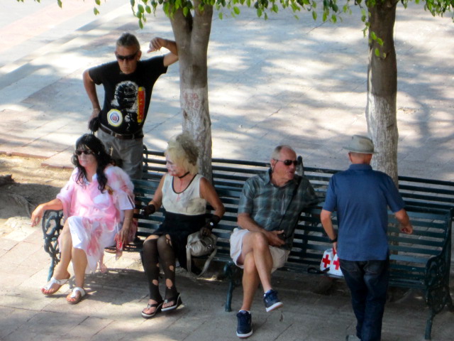 Zombie on the Park Bench