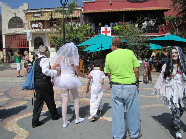 Zombies going home