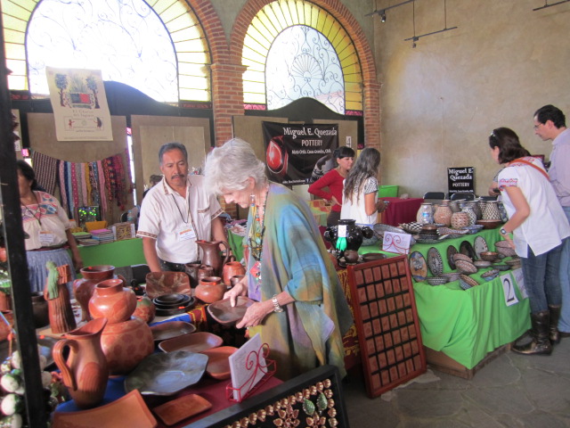 People Buying Pottery