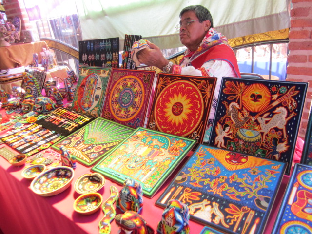 Huichol Yarn Paintings