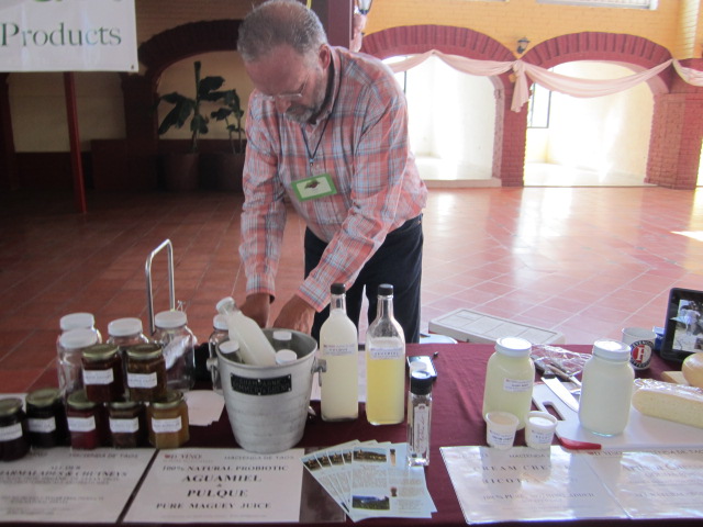 Johan Dirkes with Fermented Maguey