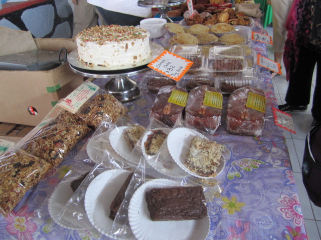 Desserts from the Secret Garden Restaurant
