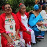 Mexican tradition Rebozo parade Lake Chapala