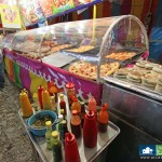 Food stand in Ajijic fiestas 2012