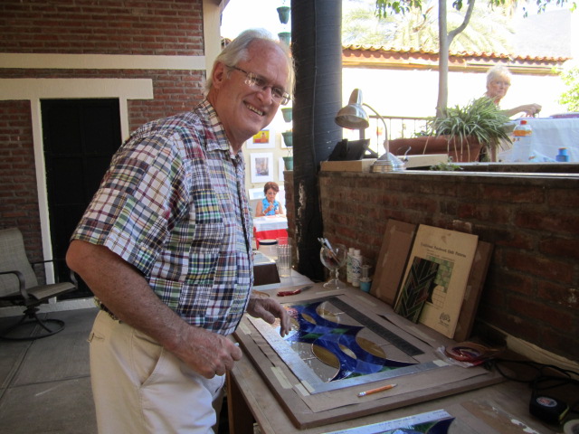Stained Glass Artist, Kenneth Caldwell