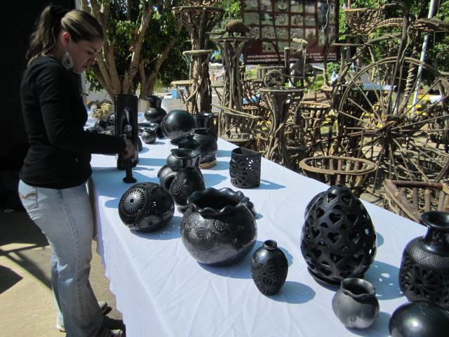 Black Pottery Booth