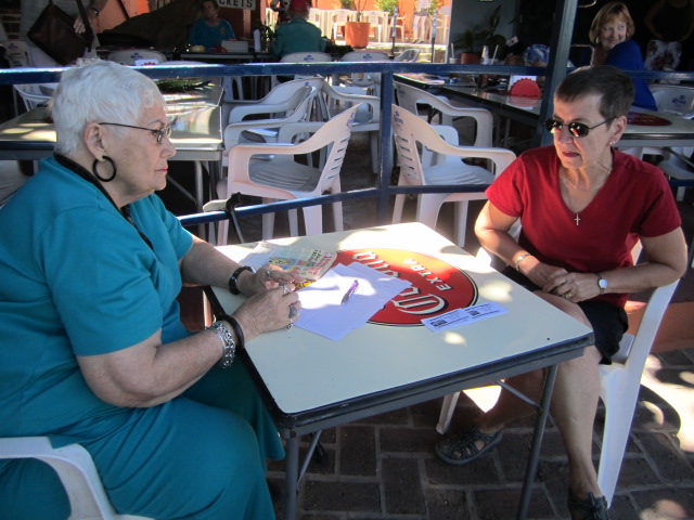 Barbara Madren and Joan Alexander