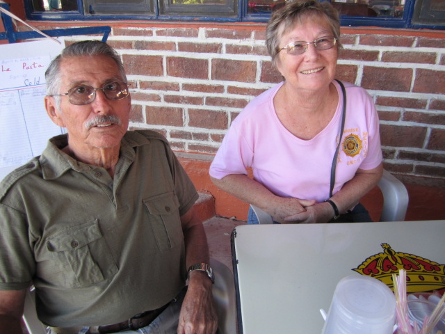 Marion and Joe Ramos, volunteers