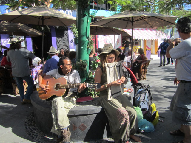 Musicians in the Plaza